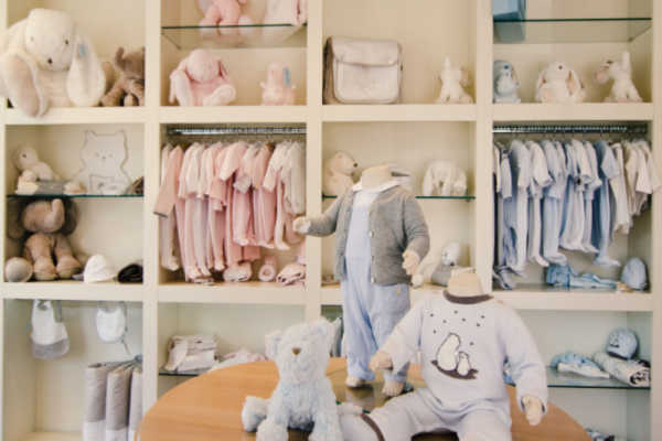 scene from a birmingham baby boutique