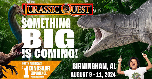 Jurassic Quest Birmingham 2024