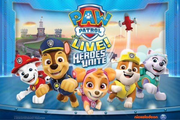 PAW Patrol Live Heroes Unite