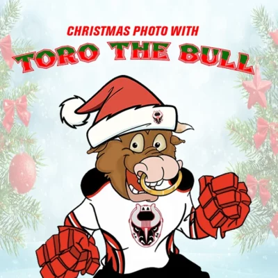 Christmas Photo with Toro