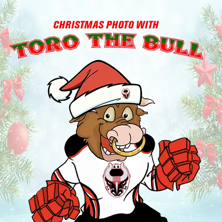 Christmas Photo with Toro