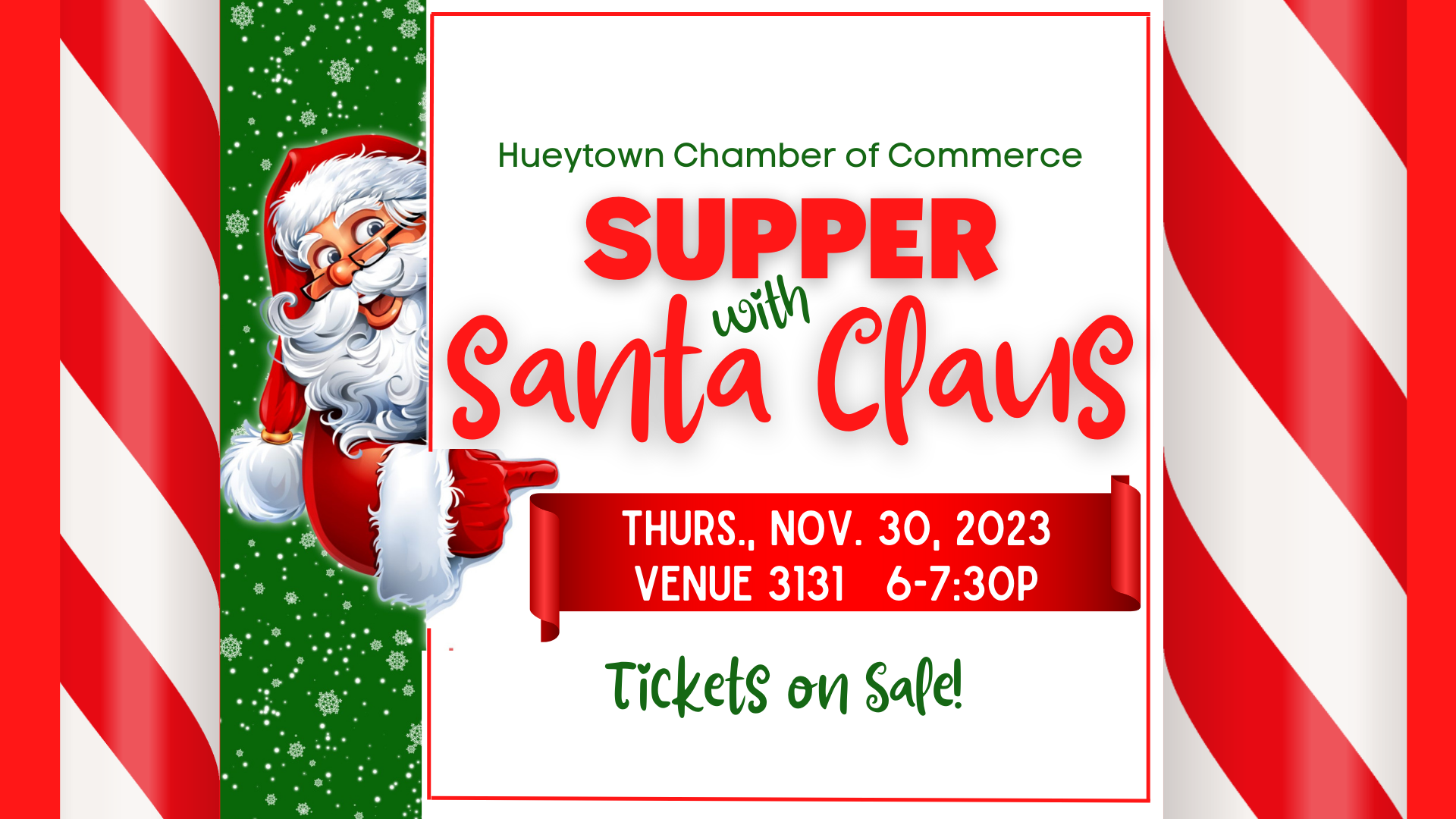 Hueytown Chamber of Commerce Supper with Santa