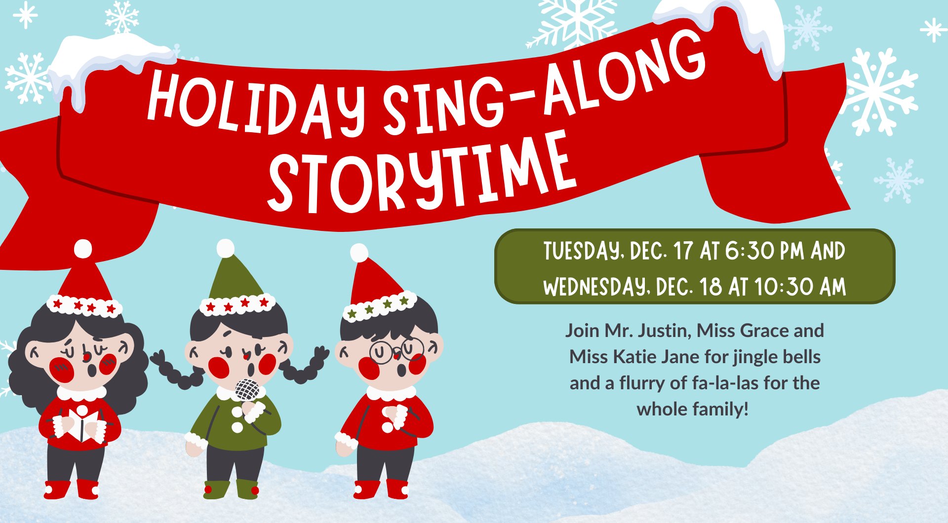 Holiday Sing-Along Storytime