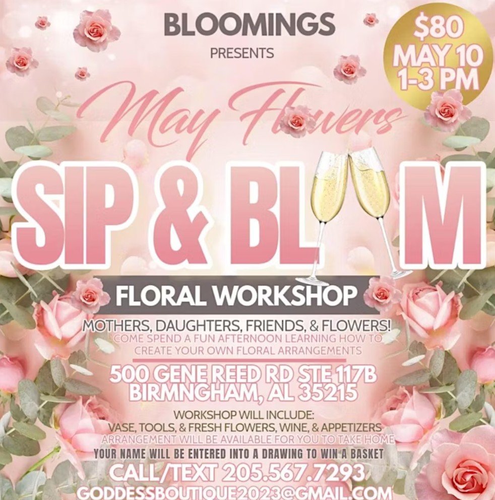 May Flowers Sip & Bloom