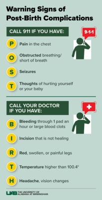 Why Alabama Moms Wear Postpartum Bracelets 2 inside Post birth complication graphic 1 1